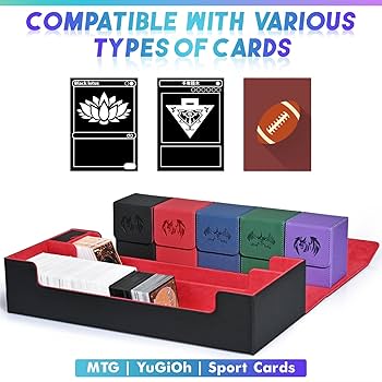 【最終値下げ】遊戯王　引退品　まとめ売り　デッキ　ケース　スリーブ付　大量 Amazon初売り」にてTCG用デッキケース＆スリーブがお買い得